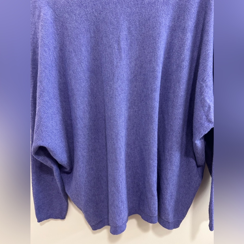 🍁Brand Bazar Purple V Neck Sweater - Picture 7 of 8